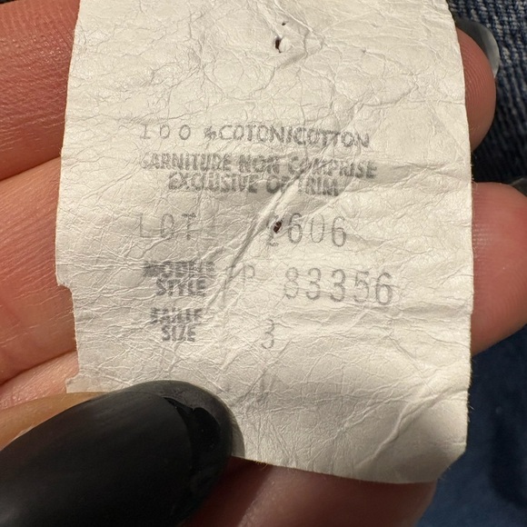 VINTAGE- FISHER PRICE DENIM DRESS - Size 3 - Picture 6 of 7